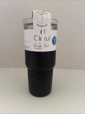 Cirkul Black StrawSip 24oz Tumbler